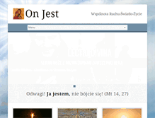 Tablet Screenshot of onjest.pl
